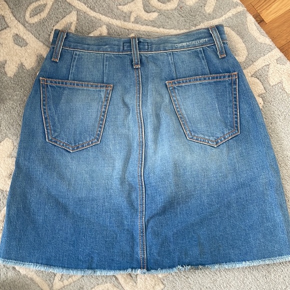 Current/Elliott denim skirt - Picture 2 of 4